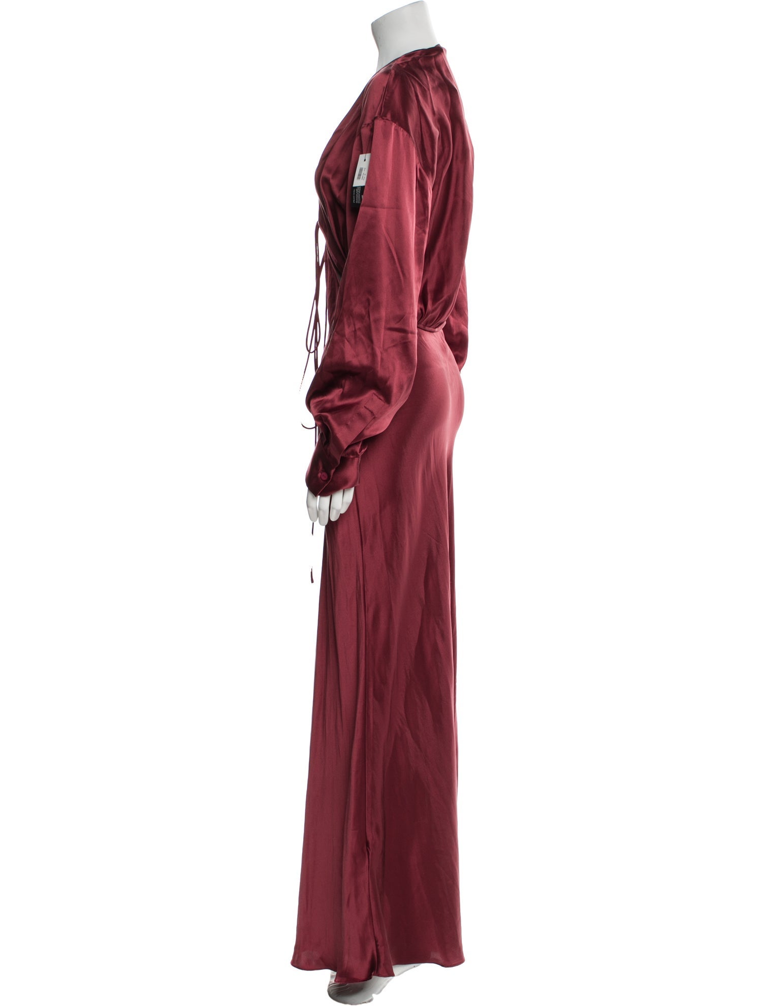 Christopher Esber Silk Long Dress