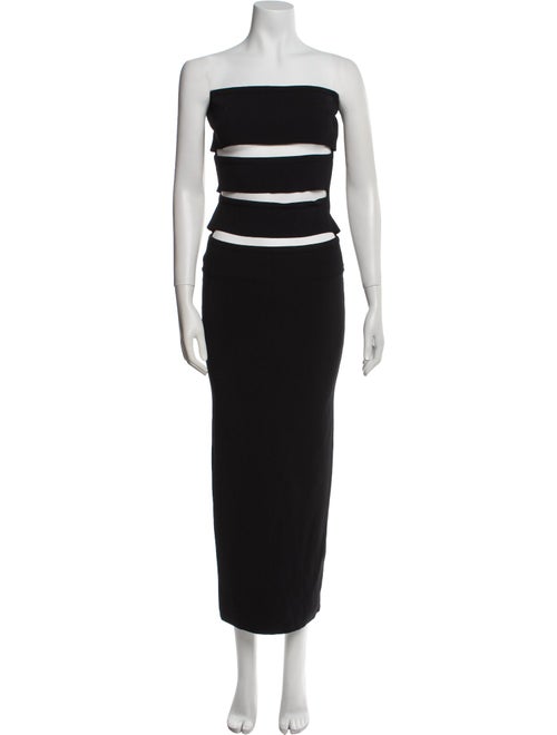 Christopher Esber Strapless Long Dress