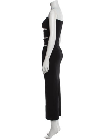 Christopher Esber Strapless Long Dress