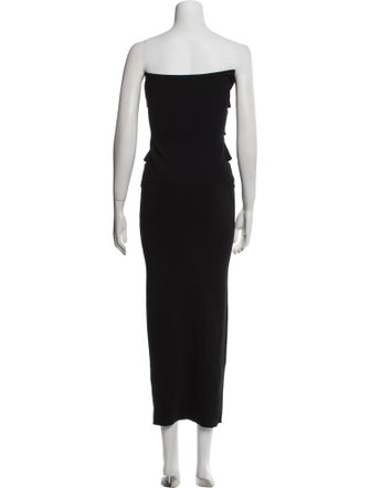 Christopher Esber Strapless Long Dress