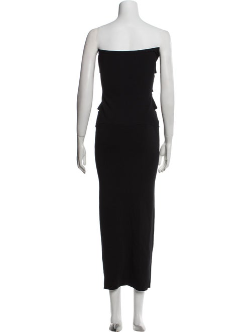 Christopher Esber Strapless Long Dress