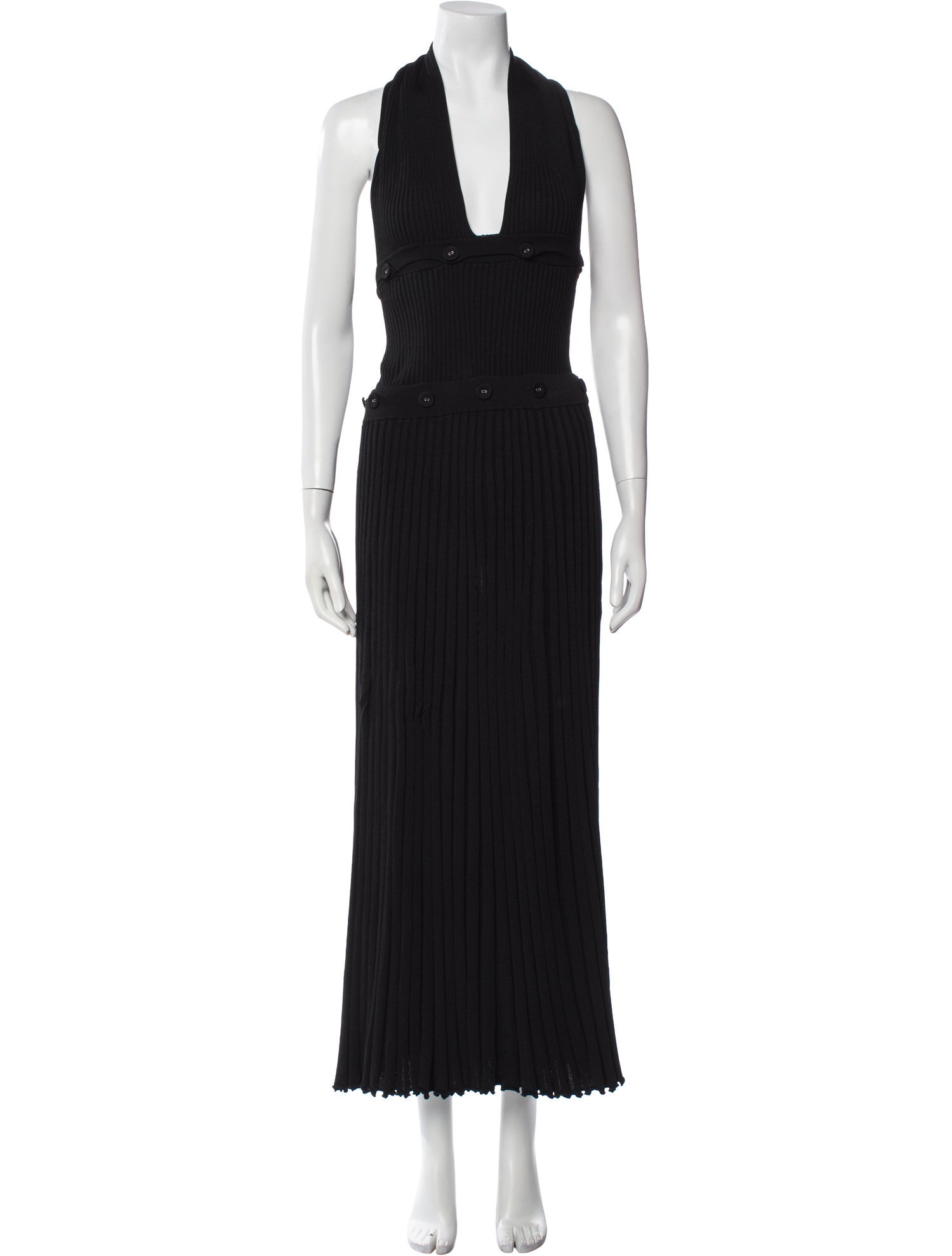 Christopher Esber V-Neck Long Dress