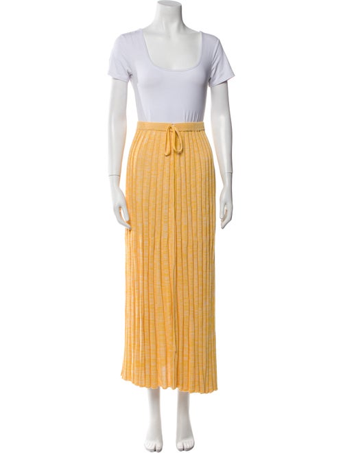 Christopher Esber Nylon Plaid Print Skirt Set