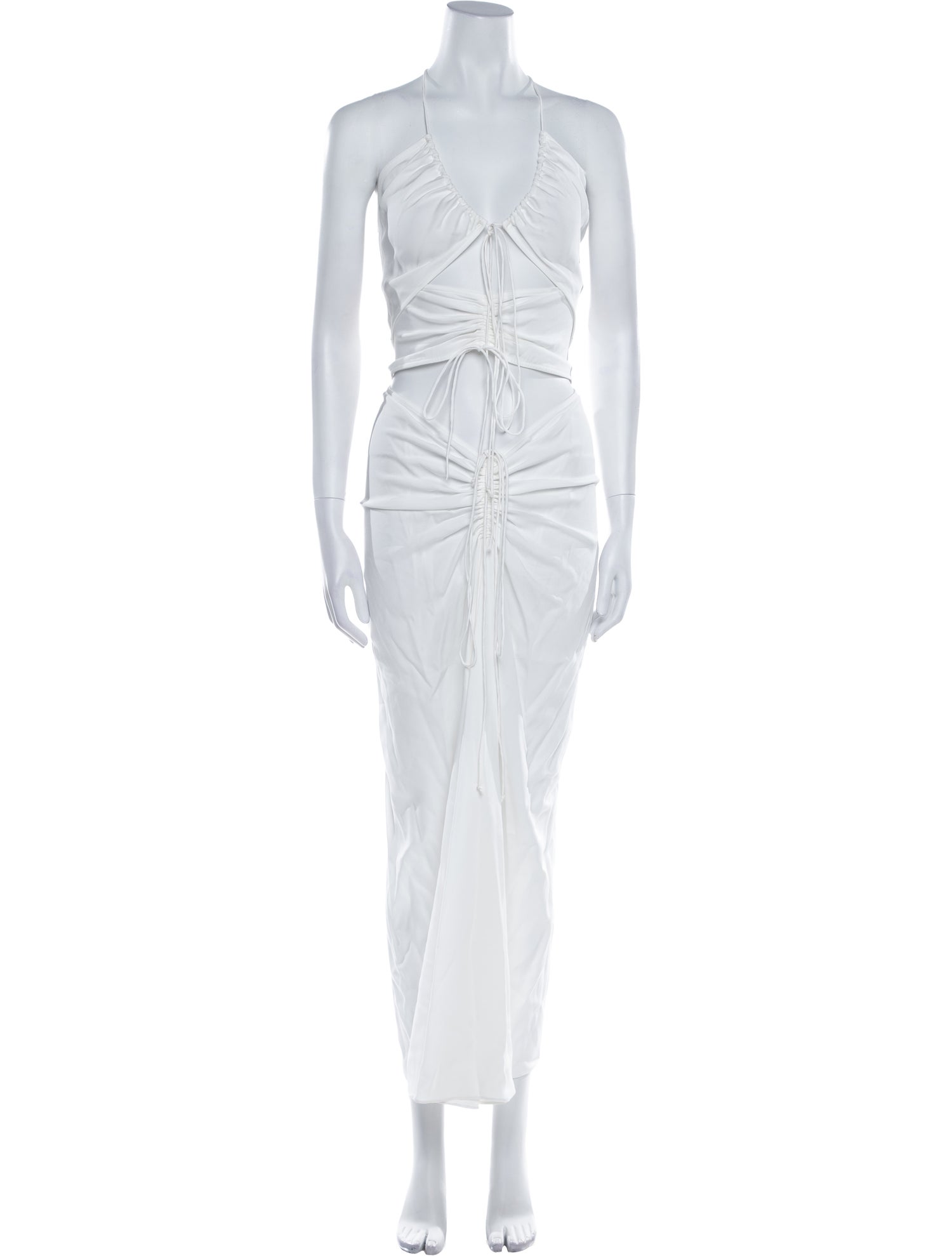 Christopher Esber V-Neck Long Dress