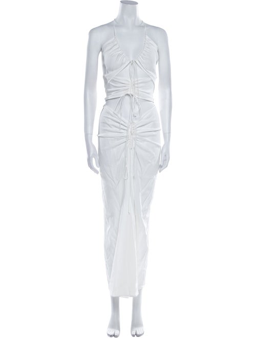 Christopher Esber V-Neck Long Dress