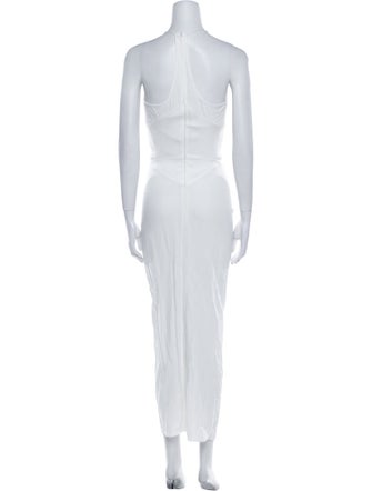 Christopher Esber V-Neck Long Dress