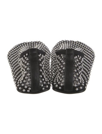 Christopher Esber Crystal Embellishments Espadrilles