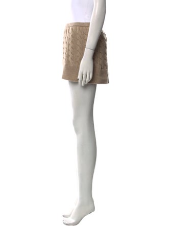 Christopher Esber Wool Mini Skirt