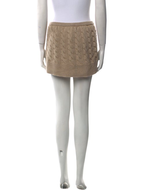 Christopher Esber Wool Mini Skirt