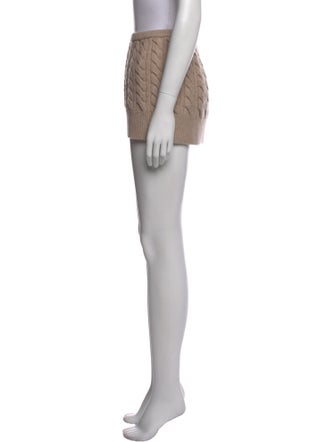 Christopher Esber Wool Mini Skirt