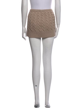 Christopher Esber Wool Mini Skirt