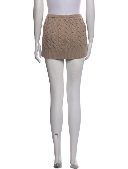 Christopher Esber Wool Mini Skirt