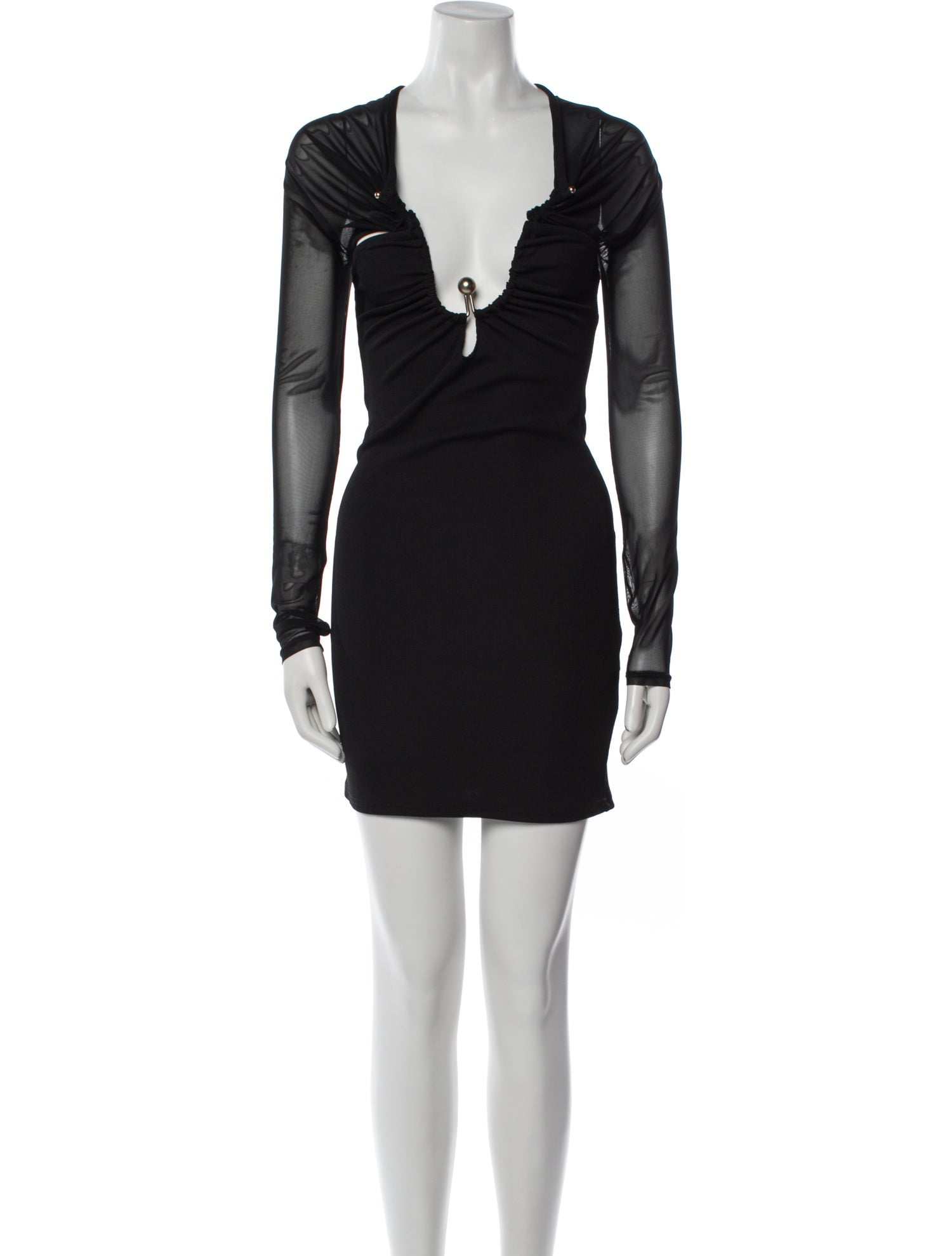 Christopher Esber V-Neck Mini Dress