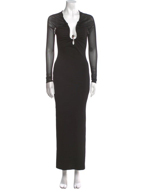 Christopher Esber V-Neck Long Dress