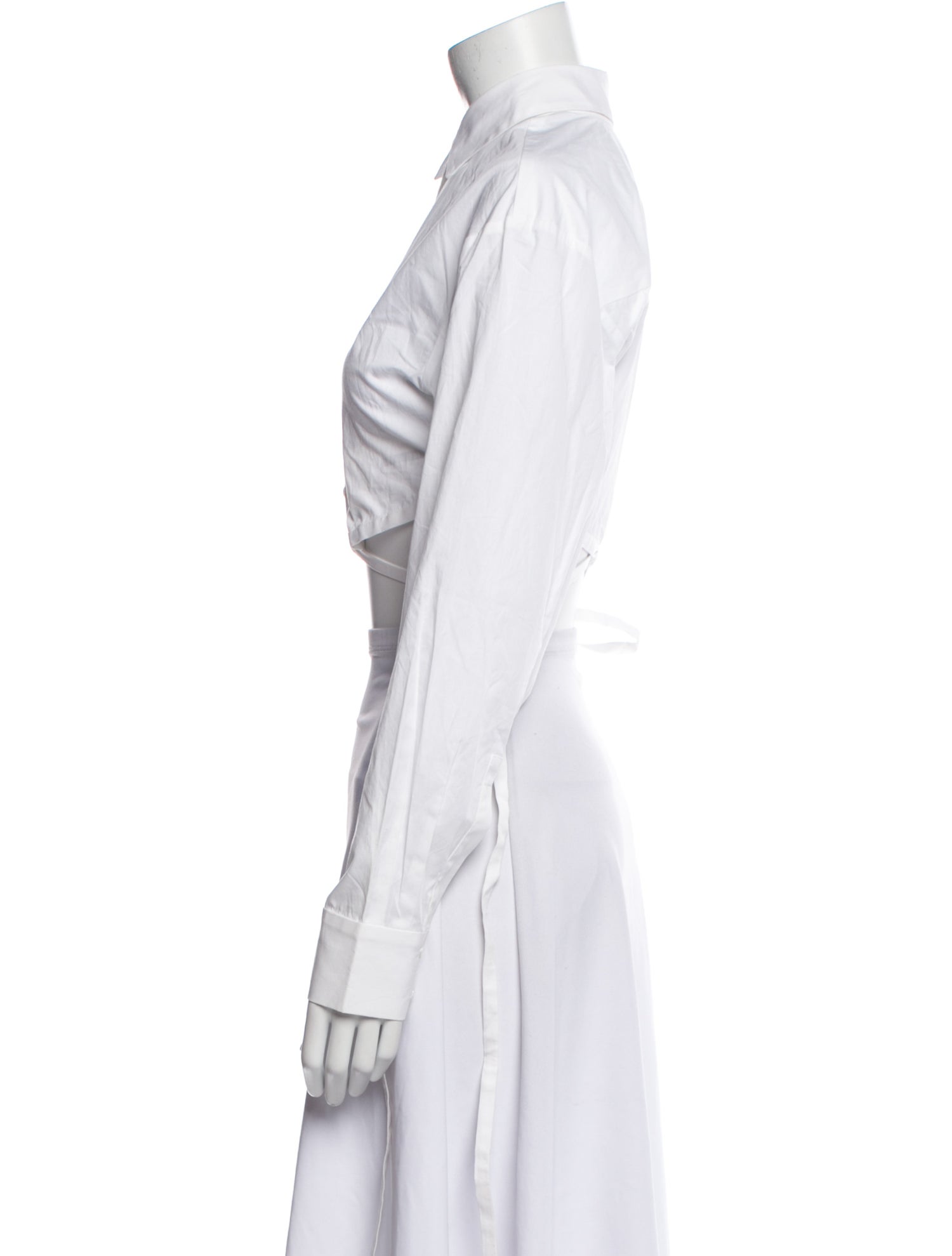 Christopher Esber Long Sleeve Crop Top w/ Tags