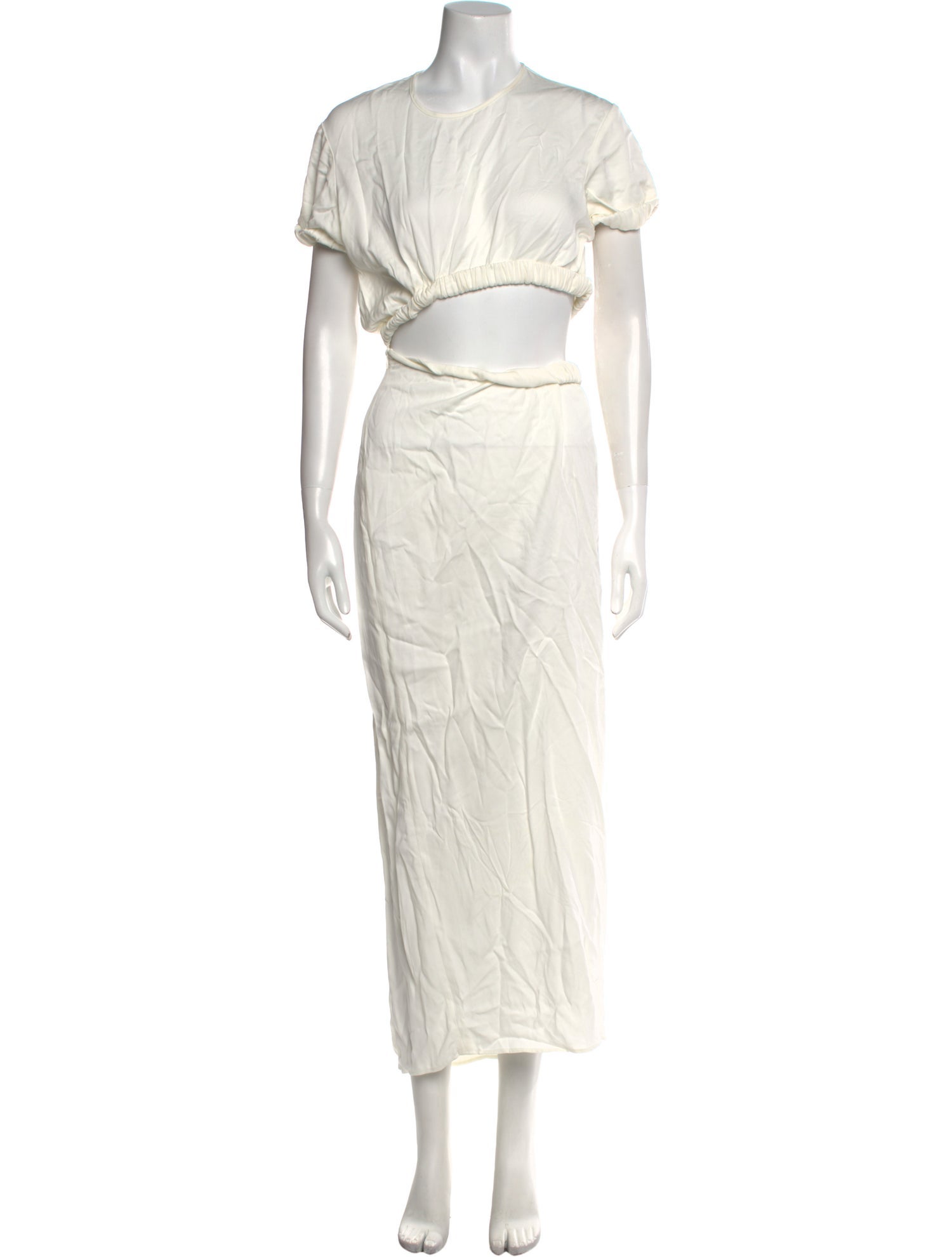 Christopher Esber Cowl Neck Long Dress