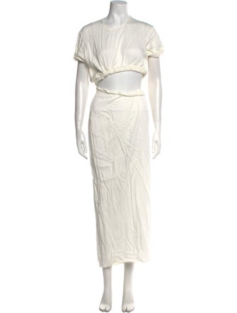 Christopher Esber Cowl Neck Long Dress