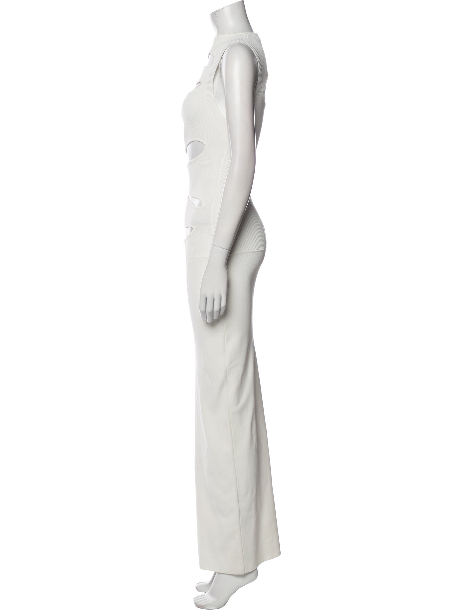 Christopher Esber Bateau Neckline Long Dress