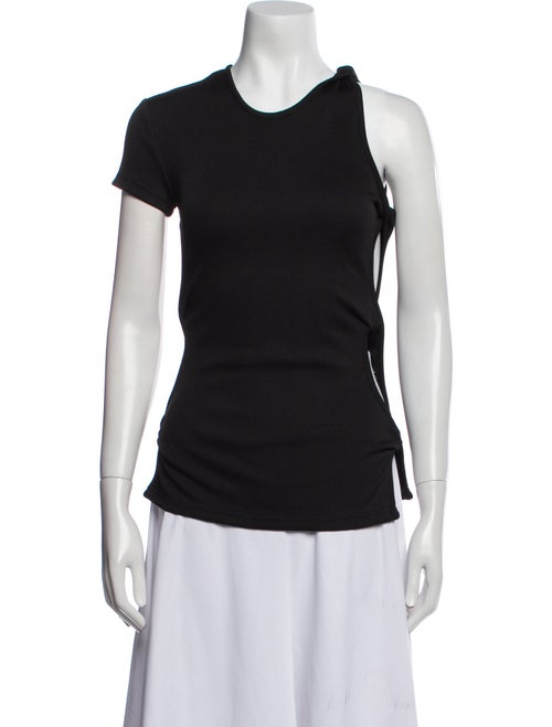Christopher Esber Scoop Neck Short Sleeve Top