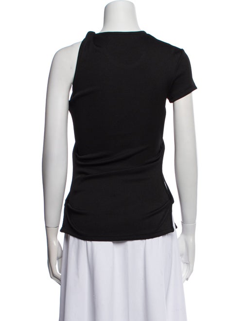 Christopher Esber Scoop Neck Short Sleeve Top