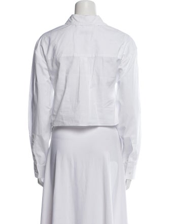 Christopher Esber Long Sleeve Crop Top