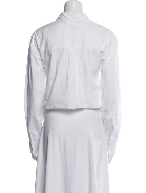 Christopher Esber Long Sleeve Crop Top