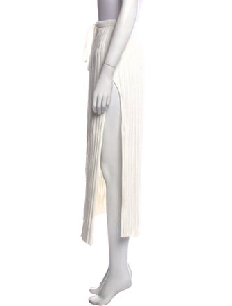 Christopher Esber Pleated Accents Midi Length Skirt