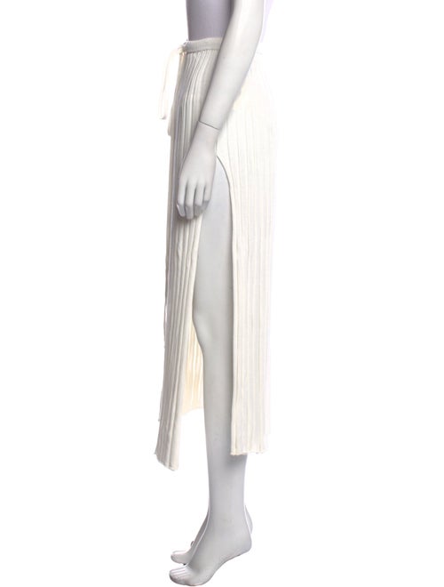 Christopher Esber Pleated Accents Midi Length Skirt