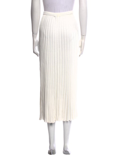 Christopher Esber Pleated Accents Midi Length Skirt