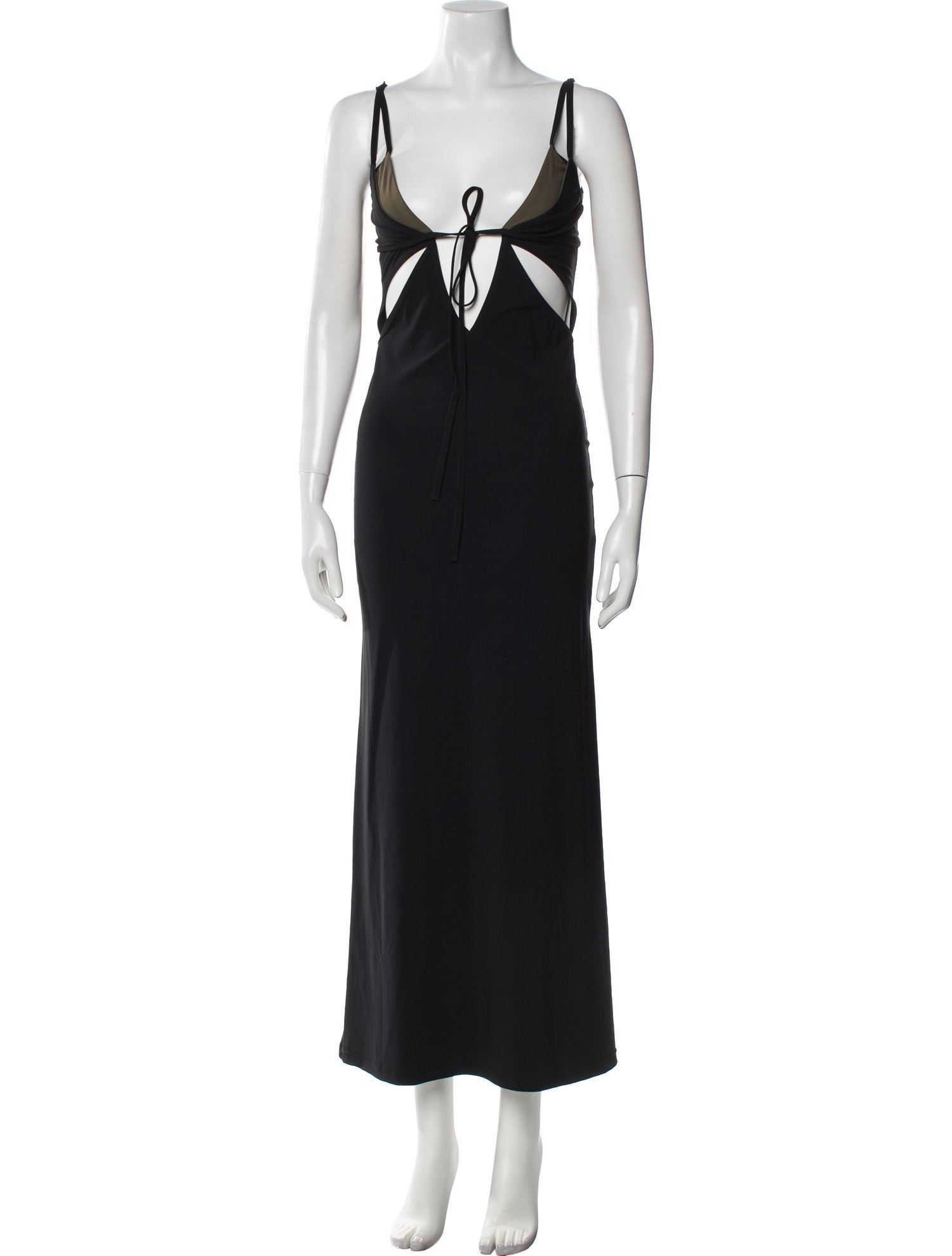 Christopher Esber V-Neck Long Dress