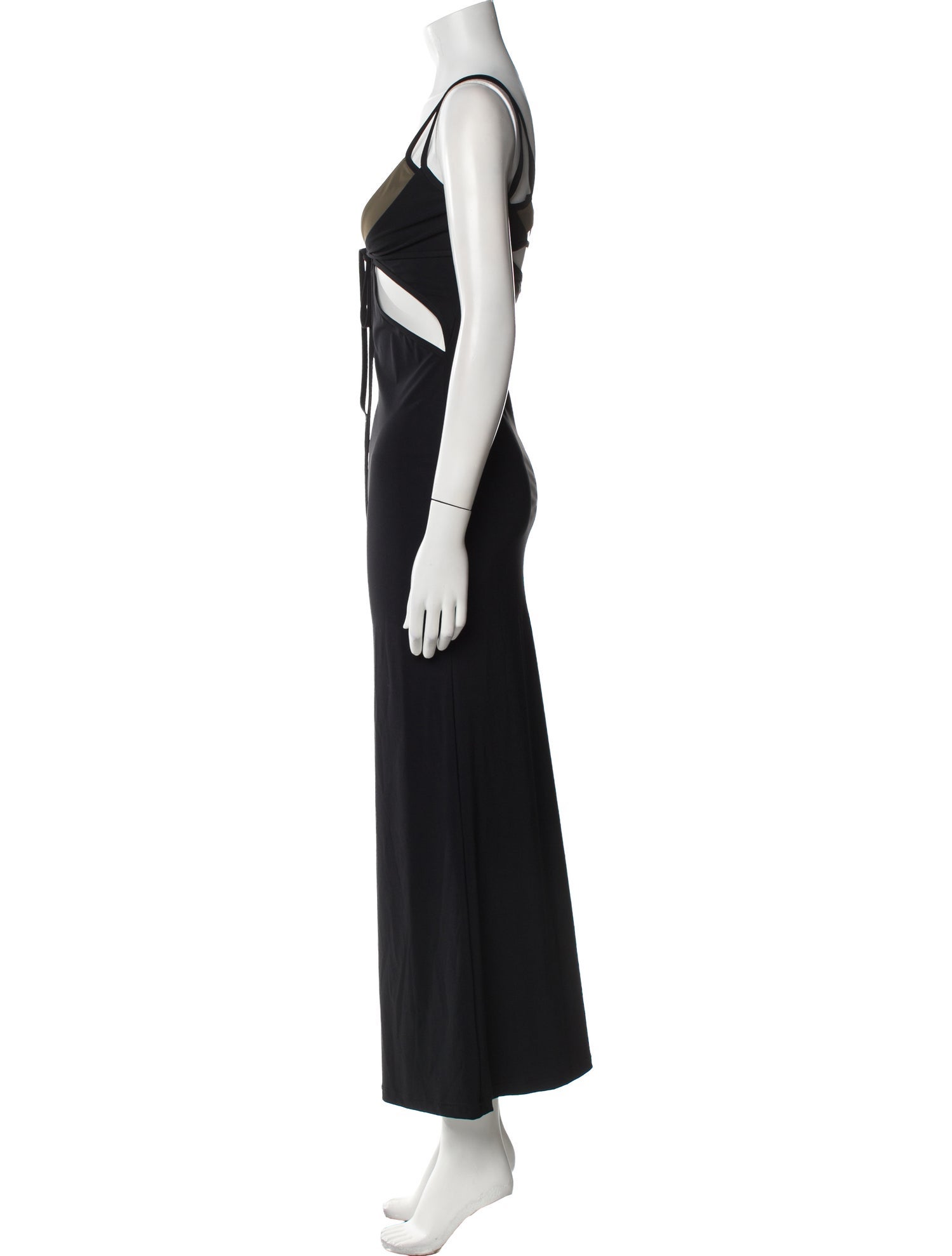 Christopher Esber V-Neck Long Dress