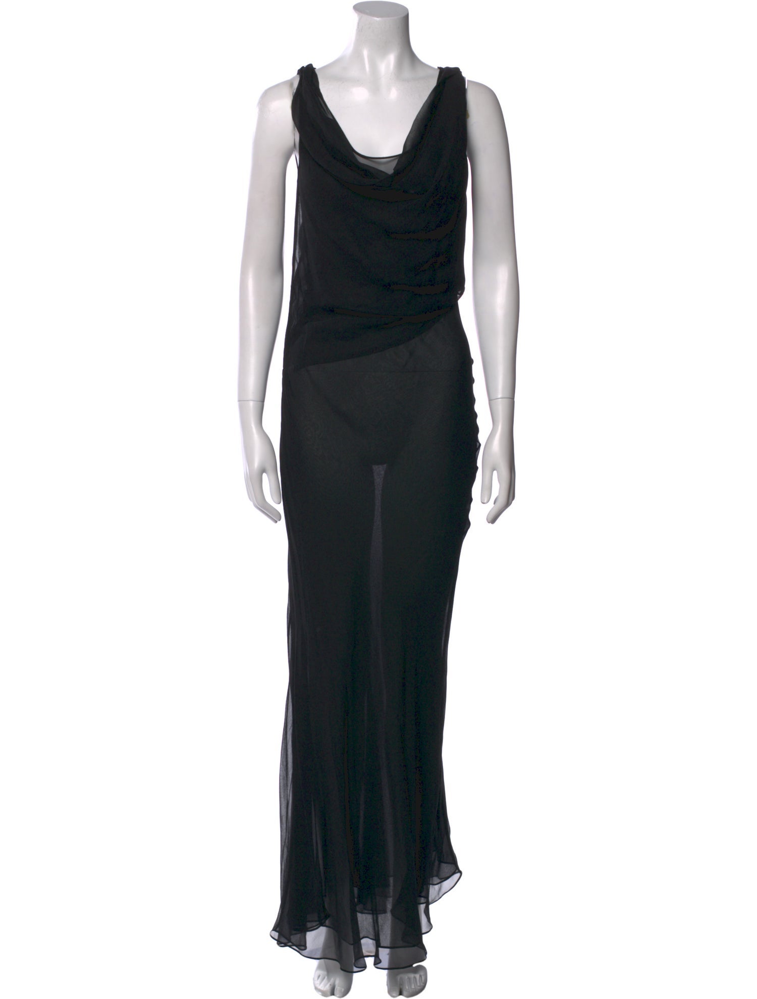 Christopher Esber Silk Long Dress