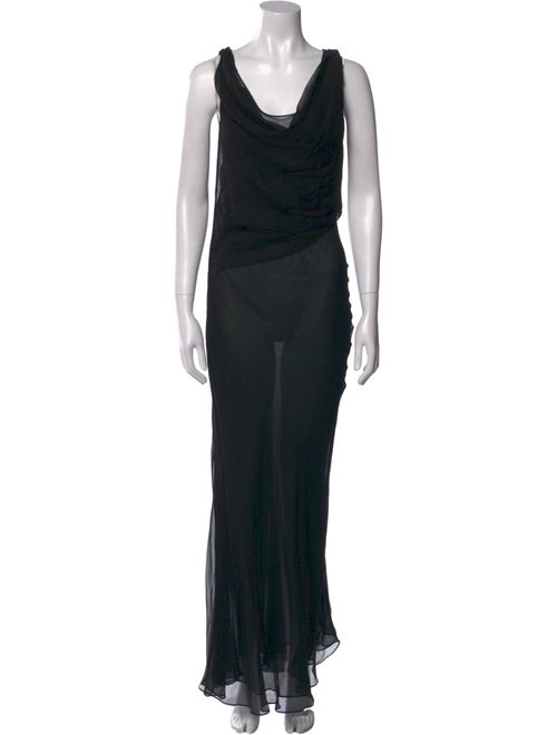 Christopher Esber Silk Long Dress