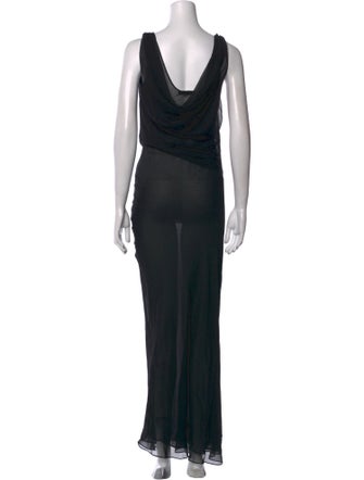 Christopher Esber Silk Long Dress