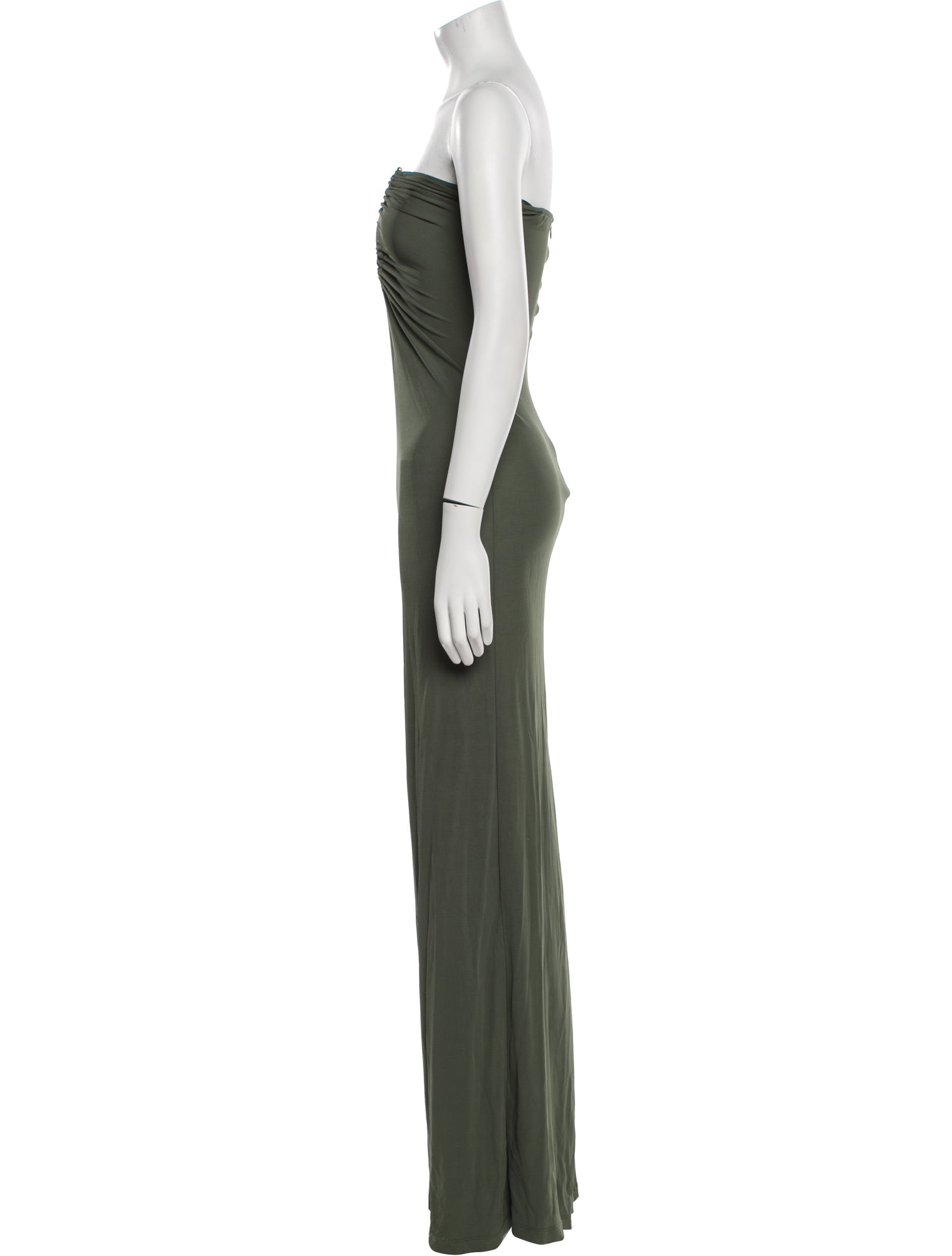 Christopher Esber Strapless Long Dress