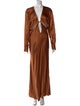 Christopher Esber Silk Long Dress
