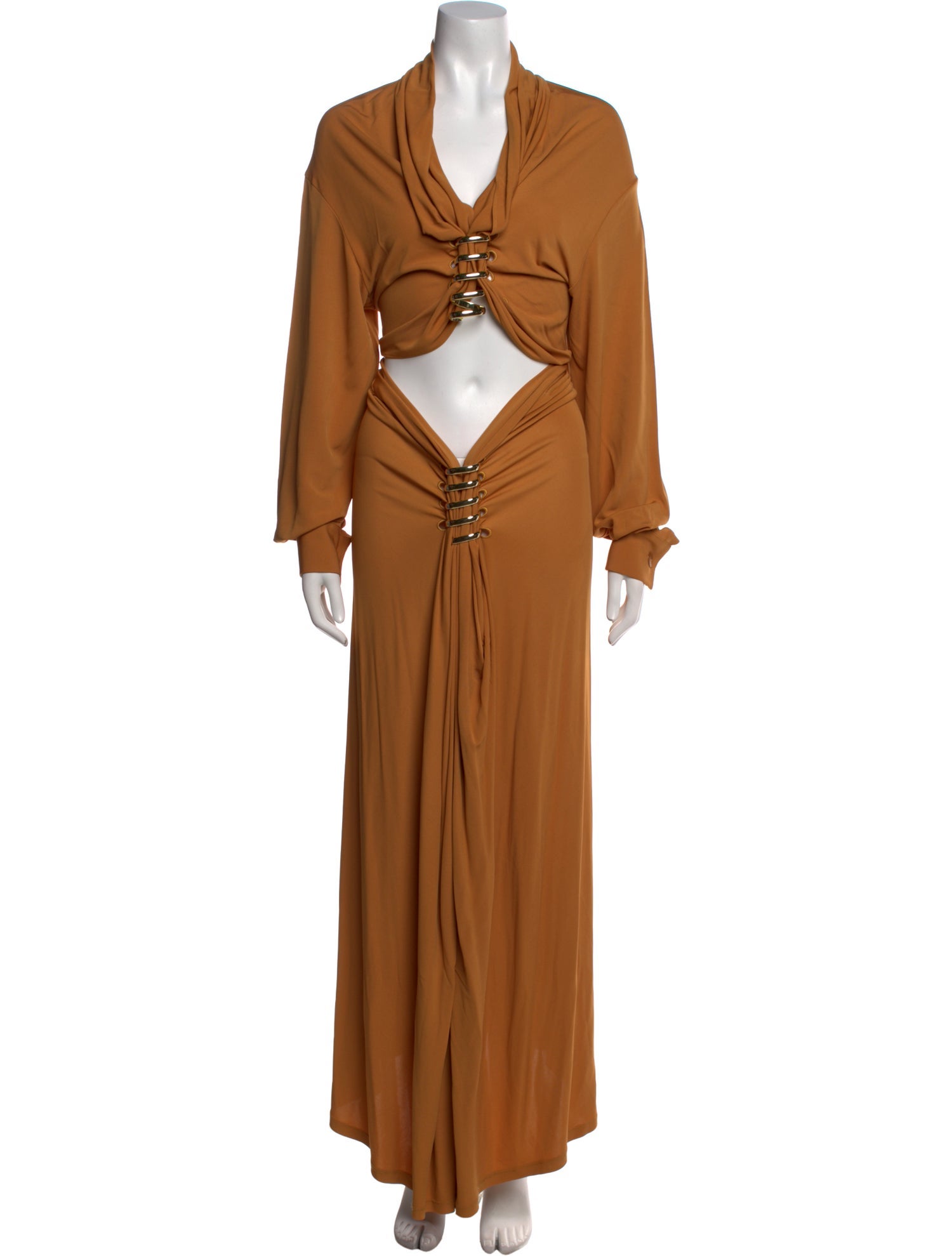 Christopher Esber V-Neck Long Dress