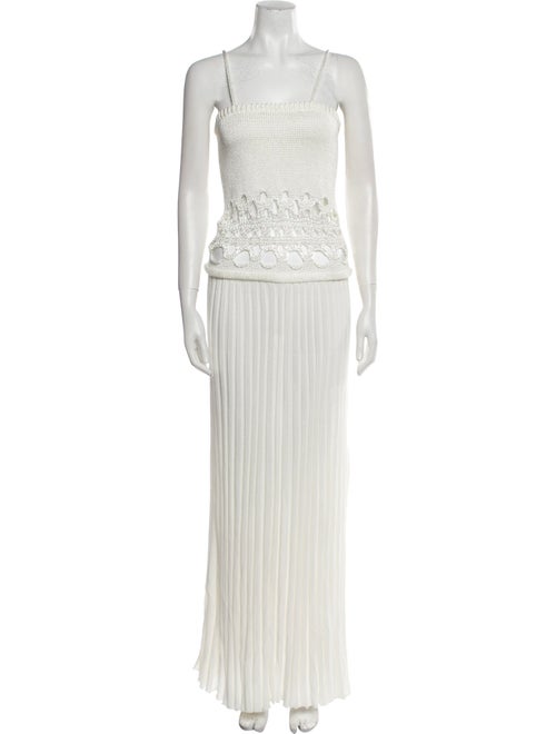 Christopher Esber Square Neckline Midi Length Dress