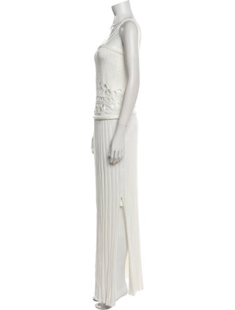 Christopher Esber Square Neckline Midi Length Dress