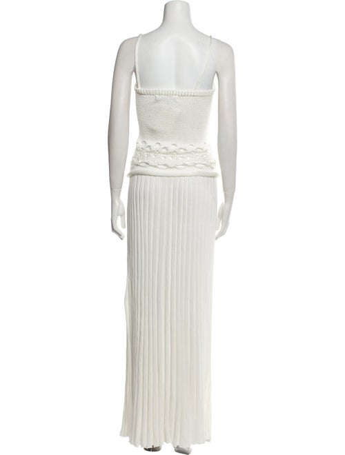 Christopher Esber Square Neckline Midi Length Dress