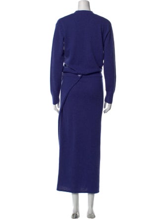 Christopher Esber Merino Wool Long Dress