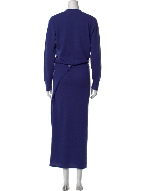 Christopher Esber Merino Wool Long Dress