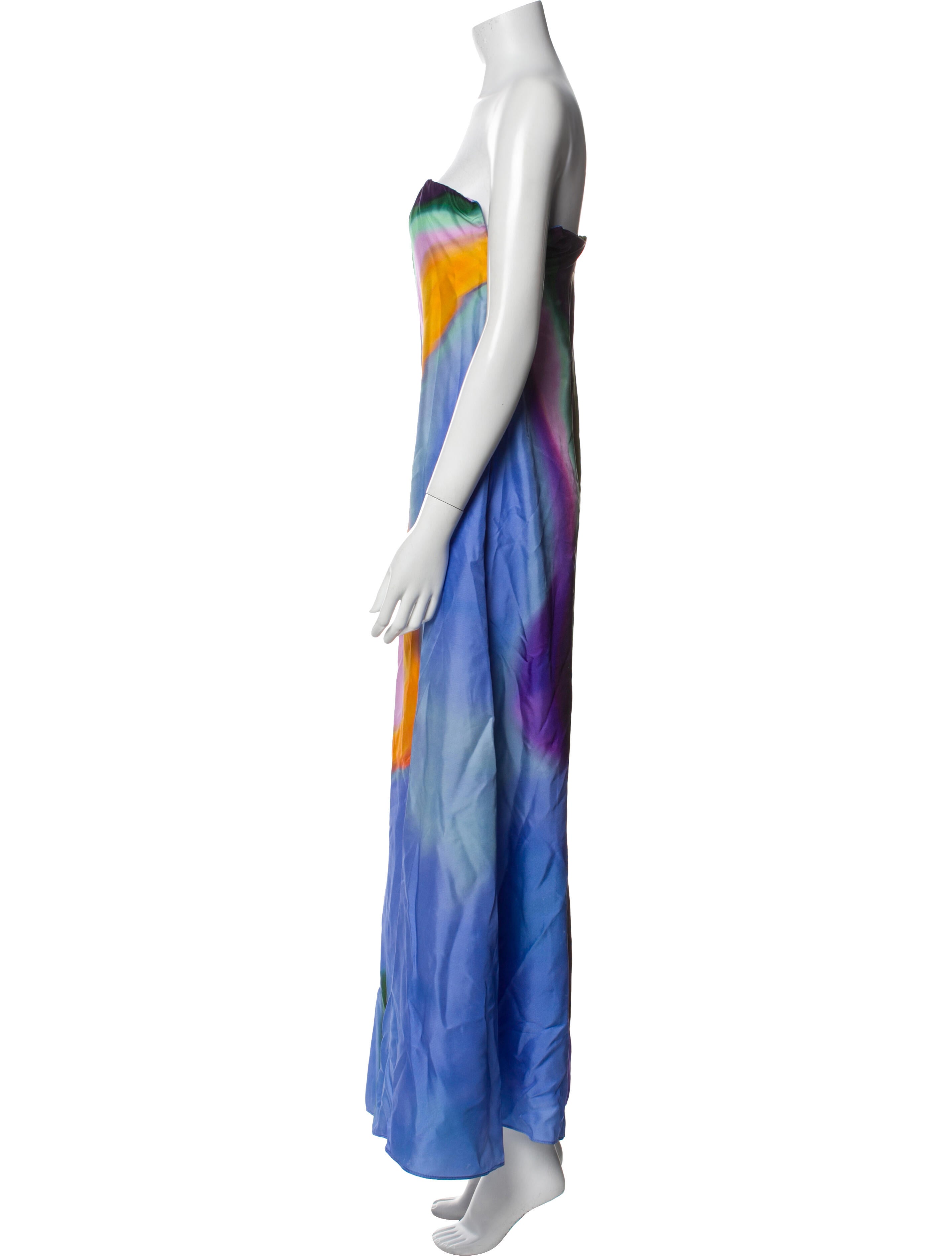 Christopher Esber Silk Long Dress