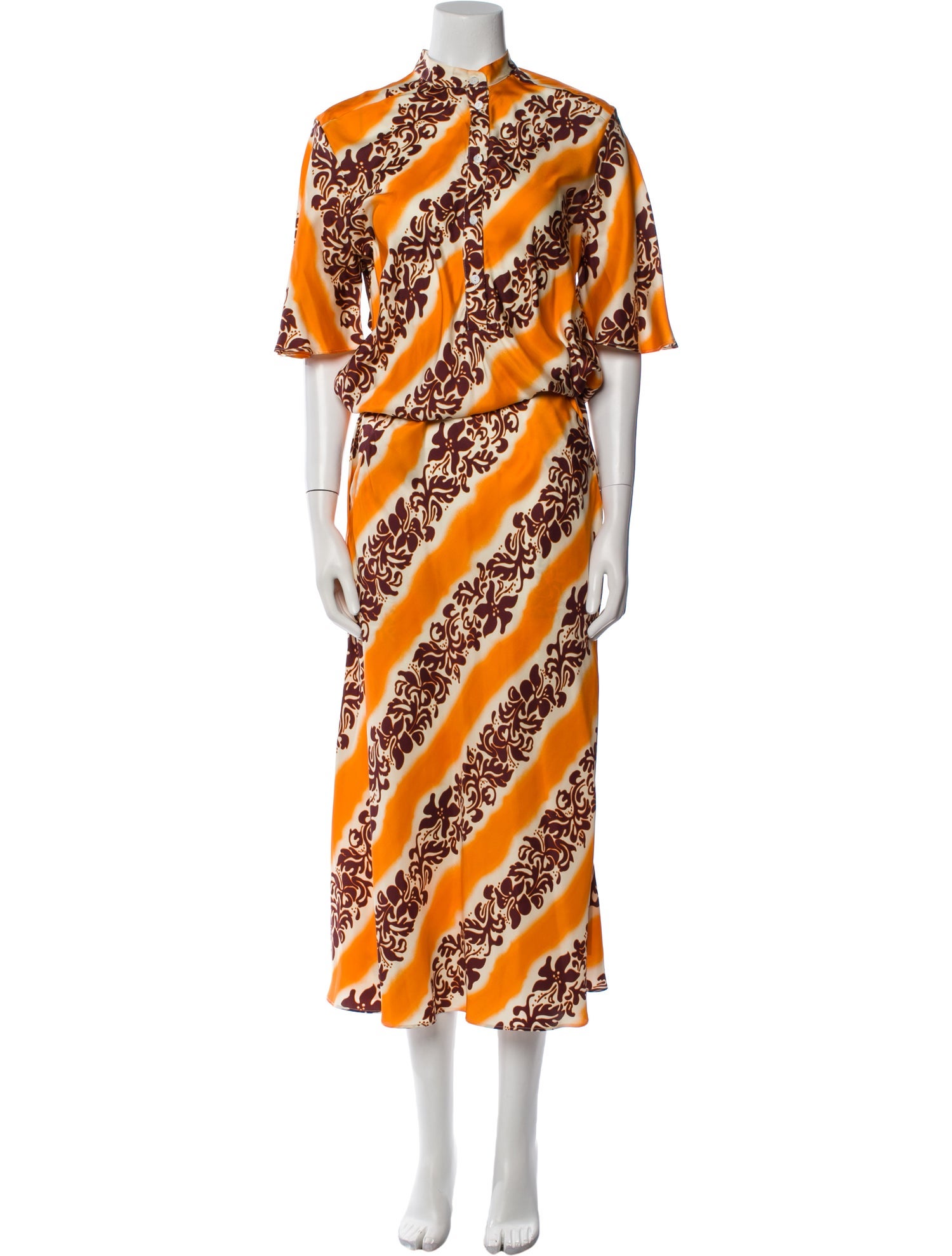 Christopher Esber Silk Long Dress