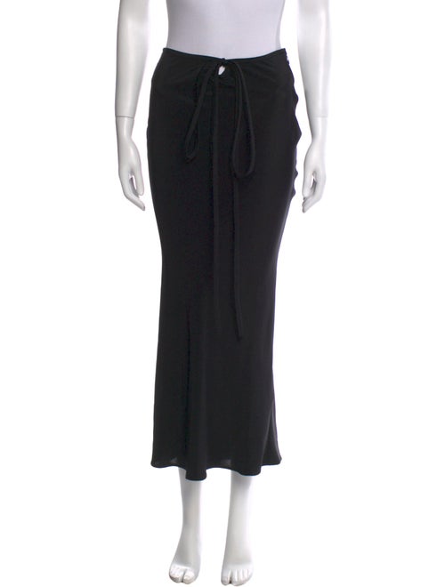 Christopher Esber Silk Midi Length Skirt