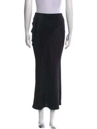 Christopher Esber Silk Midi Length Skirt