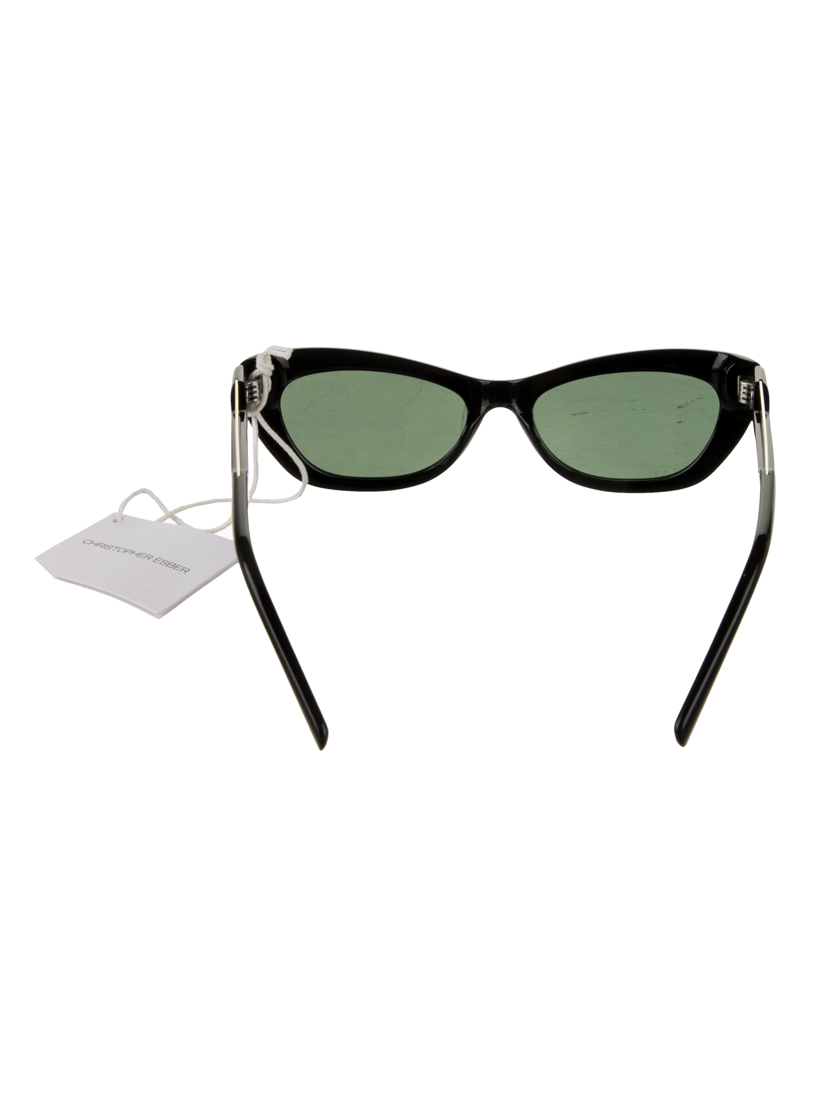 Christopher Esber Cat-Eye Tinted Sunglasses w/ Tags