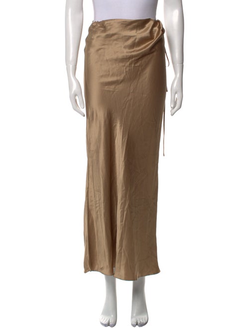 Christopher Esber Silk Long Skirt