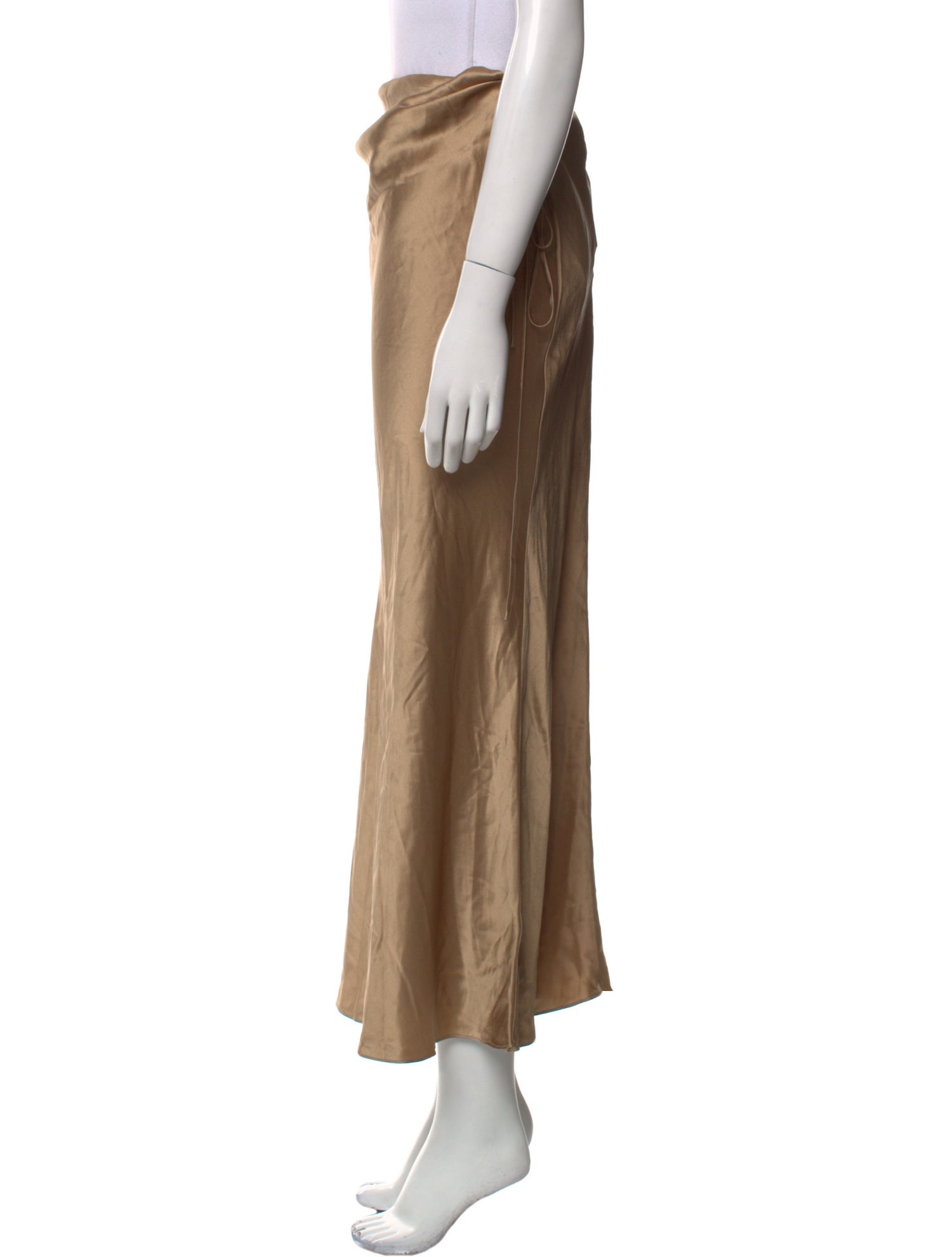 Christopher Esber Silk Long Skirt