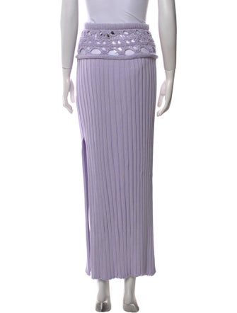 Christopher Esber Printed Long Skirt